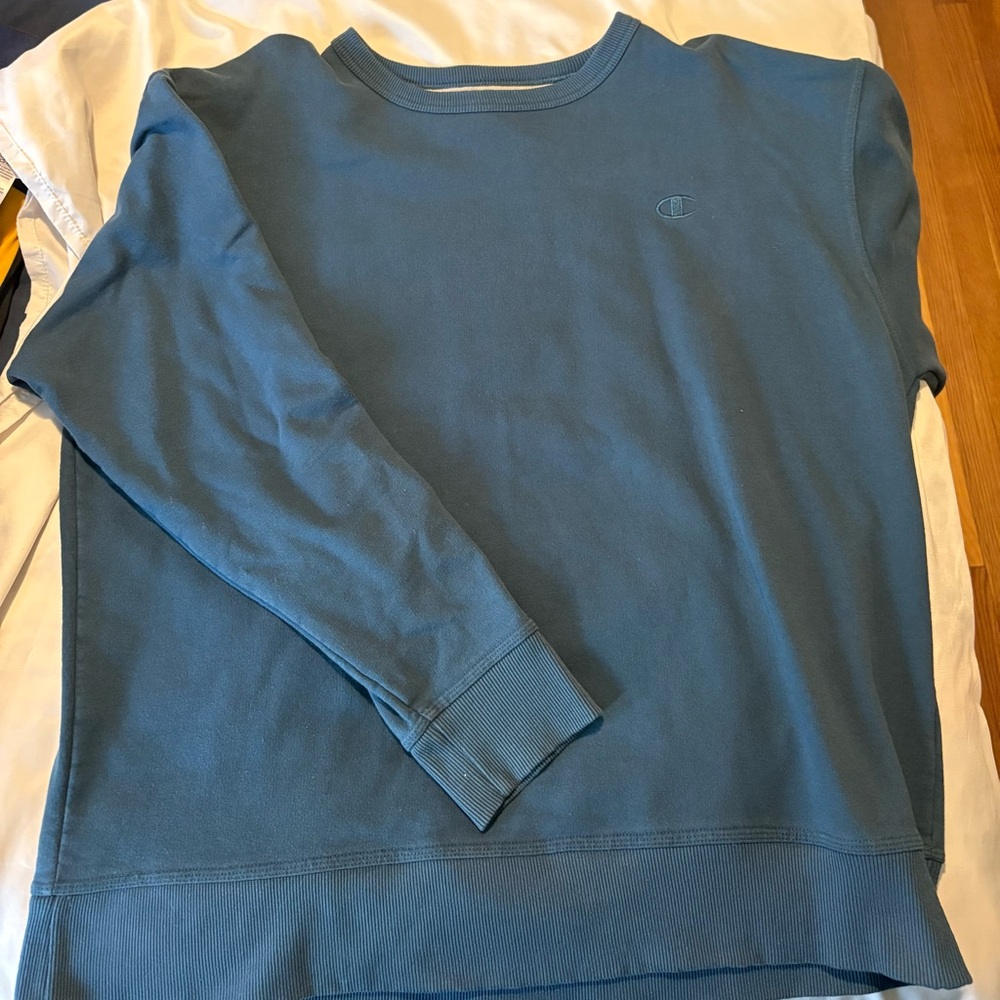 Champion Teal Crewneck Sweatshirt